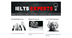 Desktop Screenshot of ieltsexperts.net