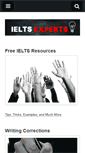 Mobile Screenshot of ieltsexperts.net