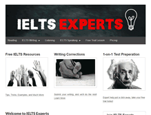 Tablet Screenshot of ieltsexperts.net